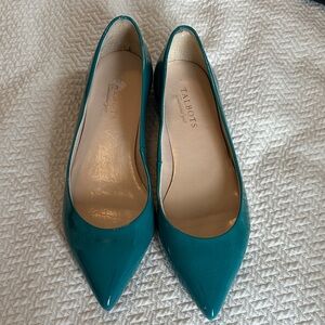 Talbots Teal Pointed Toe Heels